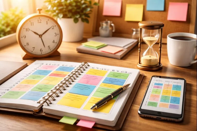 Bloques de tiempo: Planifica tu día con intención y enfoque 2 Bloques de tiempo: Planifica tu día con intención y enfoque